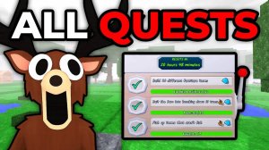 Выполняю НОВЫЕ ЕЖЕДНЕНВНЫЕ ЗАДАНИЯ в игре 99 ночей в лесу в РОБЛОКС