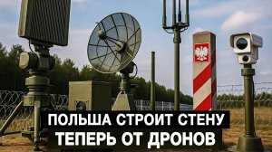 Польша строит стену — теперь от дронов