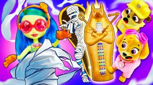 💀 Мумия ожила! Щенячий Патруль спешит на помощь! 🏜️👻