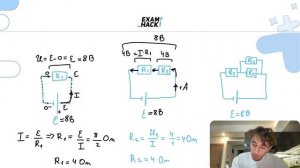 Школьник проводил эксперименты, соединяя друг с другом различными способами батарейку и - №24815