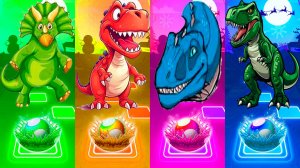 Coffin Dance Динозавры 218 уровень - Мультики про Динозавров | МУЛЬТФИЛЬМЫ ДИНОЗАВРЫ в Tiles Hop