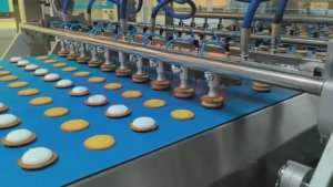 Автоматическая линия для производства продукта по типу Choko Pie