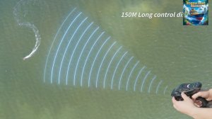 Скоростной (30 км/ч) радиоуправляемый катер STEMKID V003 серый