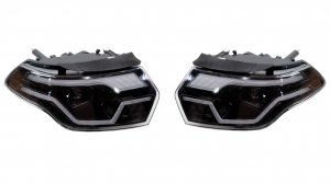 Блок-фара УАЗ Патриот, Пикап с 2014 г.в. (светодиодная) к-т 2 шт