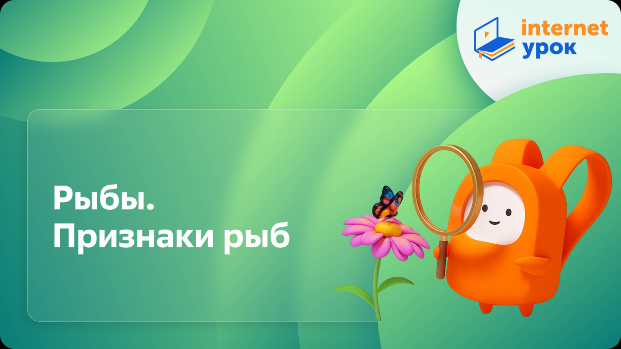 Окружающий мир 1 класс. Рыбы. Признаки рыб смотреть онлайн