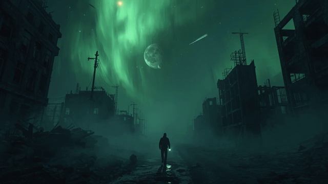 Radioactive Fog Aftermath ☢️ 2-Hour Dark Ambient  Toxic Atmosphere & Geiger Counter Sounds ｜ Sci-fi