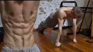 Тренировка груди и пресса за 5 минут в домашних условиях!