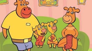 Оранжевая корова