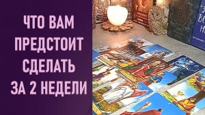 ЧТО ВАМ ПРЕДСТОИТ СДЕЛАТЬ ЗА 2 НЕДЕЛИ ⁉️ таро 🖤 расклад таро 🌞 таро онлайн 🗝️ гадание таро 🦉