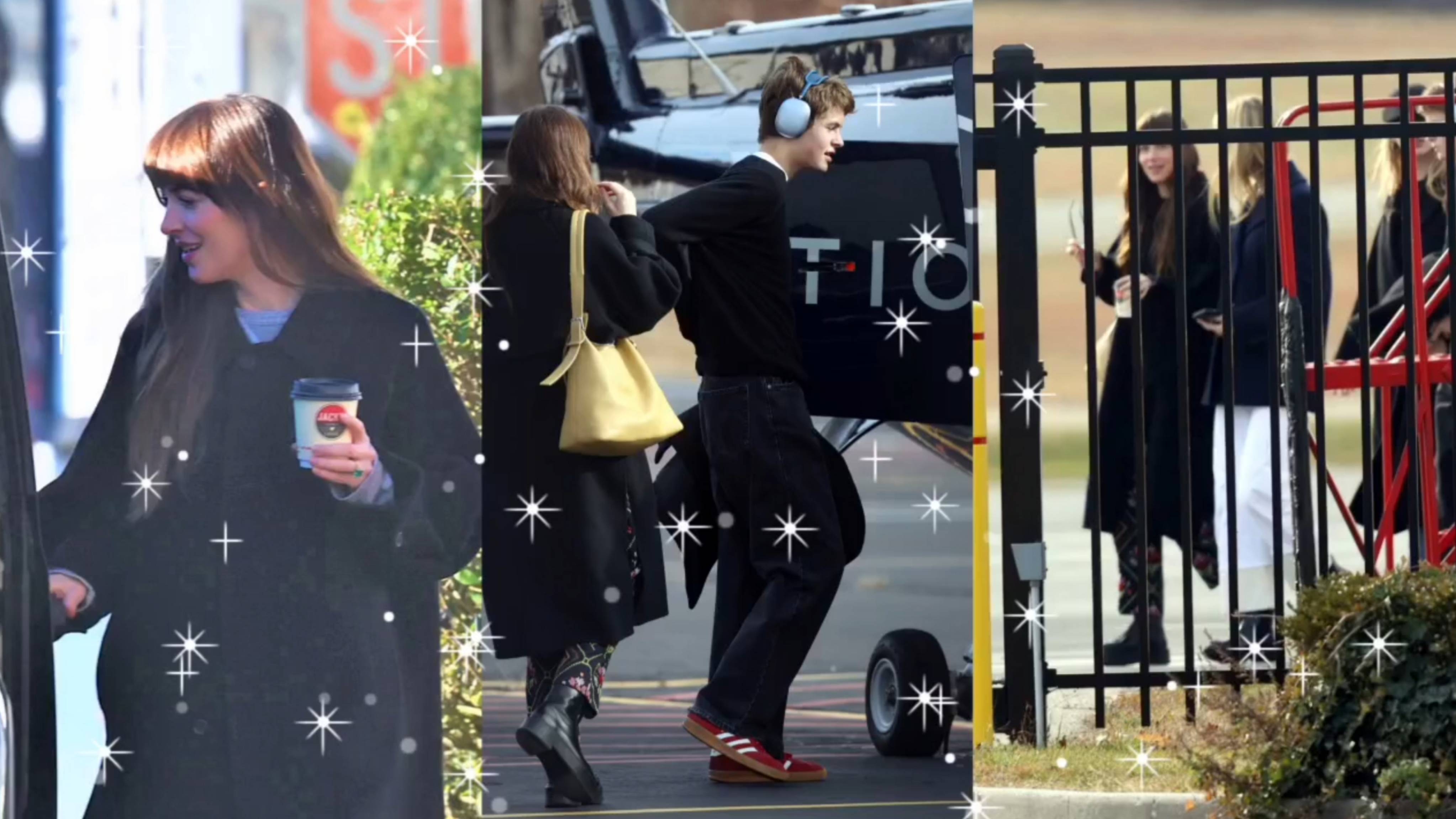 😍 ДАКОТА ДЖОНСОН И КРИС МАРТИН ПОСЛЕ ПРАЗДНОВАНИЯ ДНЯ БЛАГОДАРЕНИЯ, НОЯБРЬ 2023 💜