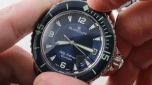 Обзор роскошных часов Blancpain Fifty Fathoms Limited Edition (5015-1540-52)