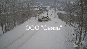 ДТП на мосту в Усть-Кут "Не пролез"