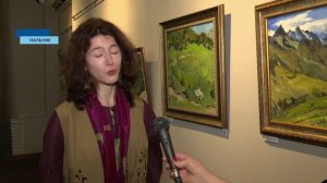 В Нальчике открылась выставка работ художника и реставратора Елизаветы Пазовой