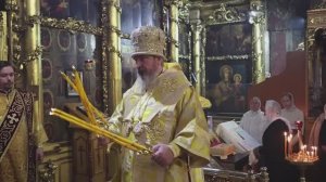 Литургия в Неделю 21-ю по Пятидесятнице с участием игумена Виталия (Гришина) 2.11.2025