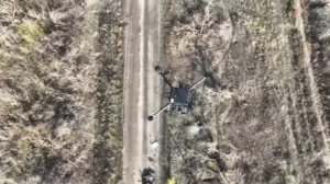 🔥Русский дрон сбил коптер ВСУ банкой тушенки