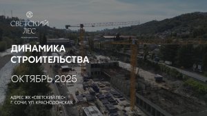 ГК ТОЧНО - ЖК «СВЕТСКИЙ ЛЕС» октябрь 2025