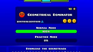 19-й уровень Geometrical Dominator - Geometry dash