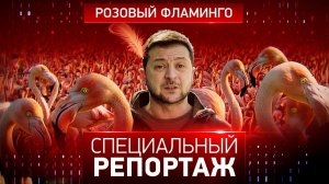 Розовый фламинго