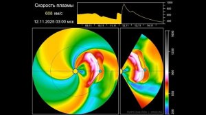 🌓Слабая магнитная буря после вспышки на Солнце началась на Земле🌓