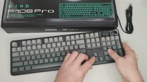 EPOMAKER X AULA F108 PRO полноразмерная механическая клавиатура