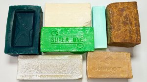 асмр резка хозяйственного мыла. cutting laundry soap