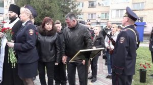 В ГУ МВД России по Запорожской области открылась Аллея Памяти, посвящённая погибшим сотрудникам