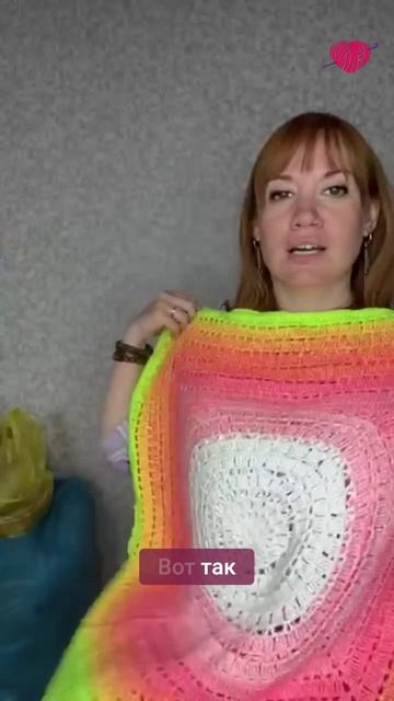 «Медуза» крючком: странное название, шикарный результат #вязаниекрючком #иринаневзорова #вязание смотреть онлайн