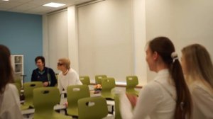 День Учителя в новом здании школы - каким его увидели наши юные журналисты.