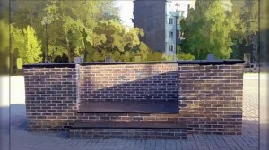 Город. Улица. Военное учебное заведение. Лето. Ролик для просмотра - развлечения.