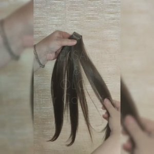 Накладная КОСА - хвост (не имитация) #накладнаякоса #натуральнаякоса #косаизволос #изделияизволос