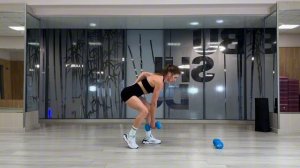 Тренировка на все тело с гантелями для новичков.