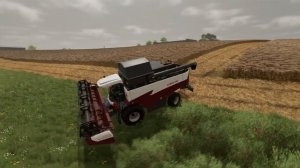 Farming Simulator 22, Уборка гречихи на комбайнах "Акрос"