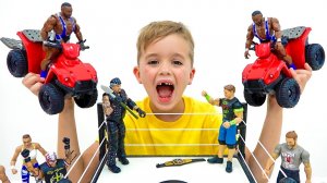 Влад и Ники учатся есть здоровую пищу и заниматься спортом!