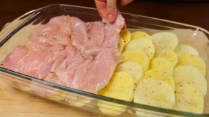 Теперь курицу с картошкой буду готовить только так! Все смешать и в духовку! Картошка с курицей
