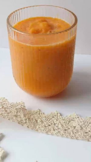 Сыроедный оранжевый смузи🍊🍋🥕