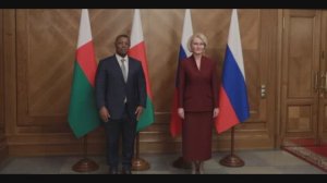 Зампреда ГД Виктории Абрамченко с Председателем Национального Собрания Мадагаскара, 10 ноября 2025