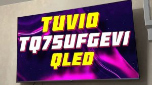Телевизор Tuvio TQ75UFGEV1