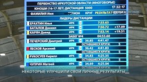 Первенство Иркутской области по конькобежному спорту завершилось в Ледовом дворце «Байкал»