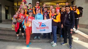 Группа Клуба 7 Вершин "Equipo de Orizaba". Фрагменты экскурсии по историческим пирамидам Мексики