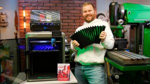 Идеальная цветная печать и гофра из TPU на Creality K2 Pro Combo.