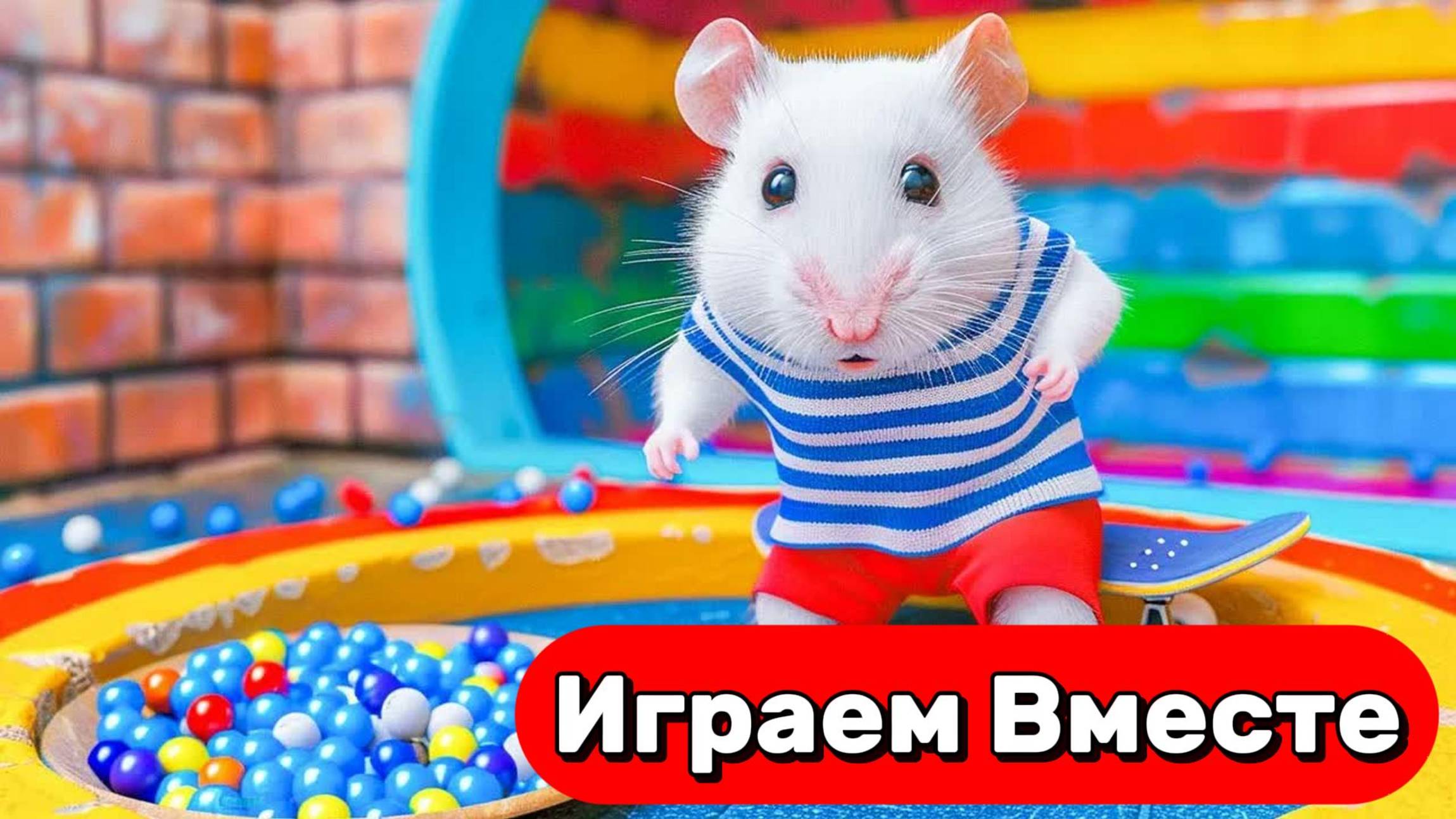 СУПЕР ЛАБИРИНТ С ЛОВУШКАМИ И МОНСТРАМИ ДЛЯ УМНОГО ХОМЯКА №1 🐹 ВИДЕО ПРО ХОМЯКА ДЛЯ ДЕТЕЙ