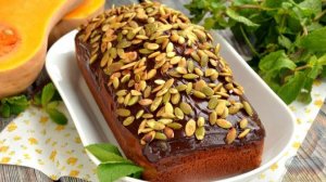 Золотой и пряный. ТЫКВЕННЫЙ КЕКС С ШОКОЛАДНОЙ ГЛАЗУРЬЮ