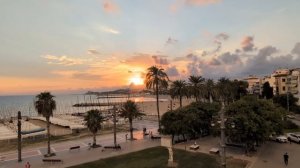 880.Вечер, море, пальмы.