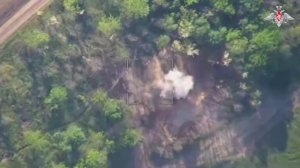 Боевая работа расчетов БПЛА