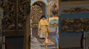 На всенощном бдении 9 ноября