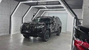 Toyota Land Cruiser Prado - полировка кузова и нанесение керамики, перешив руля