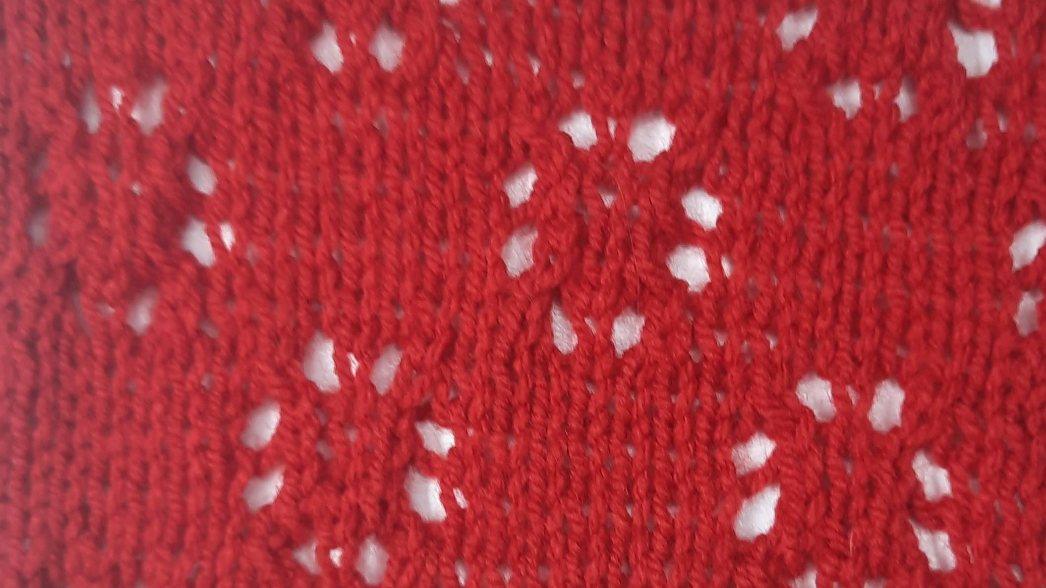 Легкий ажур на лицевой глади смотреть онлайн