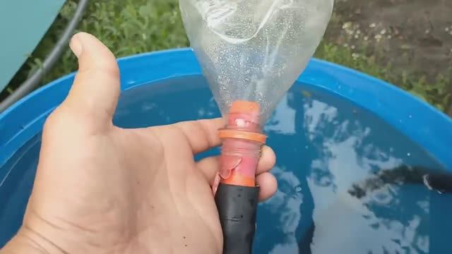 Дача. Полив из бочки без насоса.😁 Белгород.