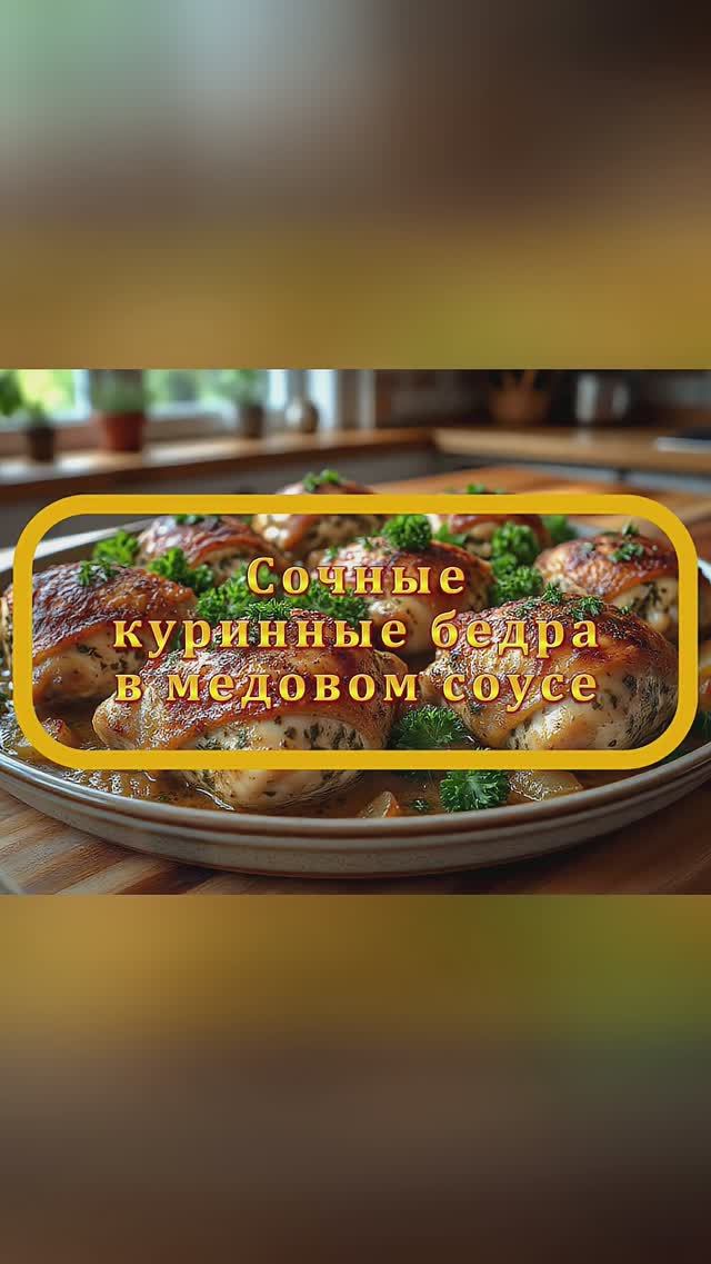 Сочные и ароматные куриные бёдра #Shorts”