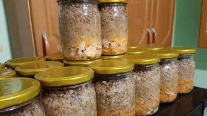 Гречка с мясом в АВТОКЛАВЕ